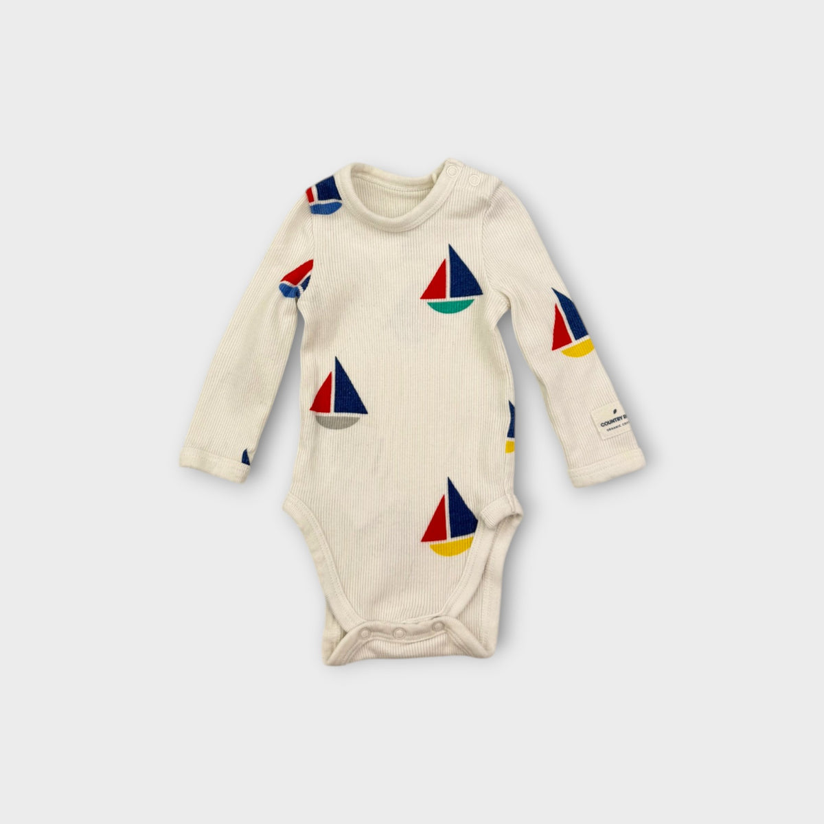 Country Road Boat Bodysuit, Size 0000
