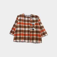 Pippa Studios Plaid Jacket, Size 2