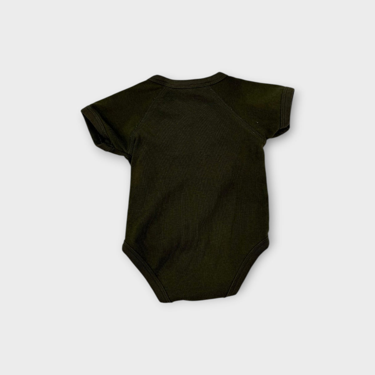 Susukoshi Olive Green Wrap Bodysuit, Size 0000