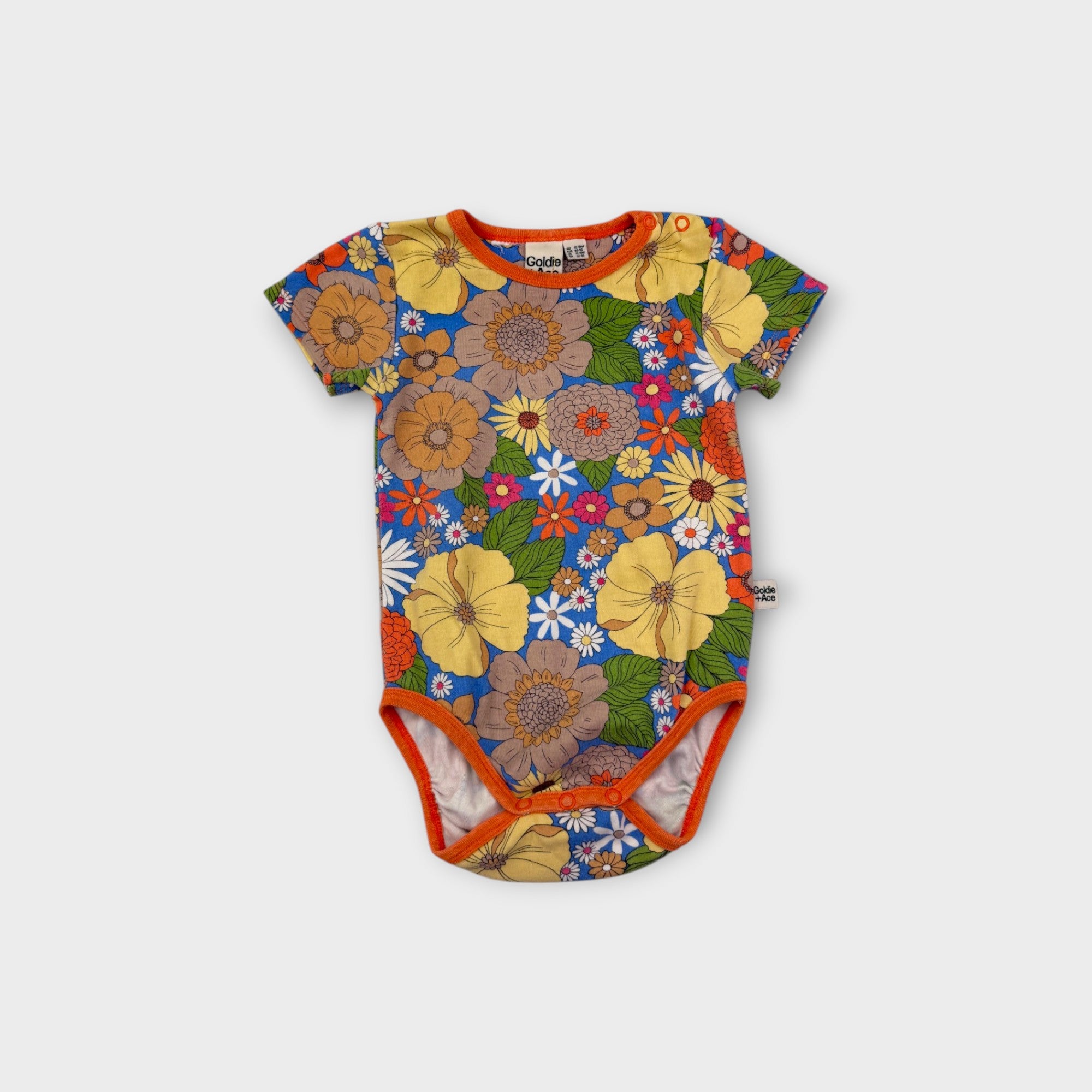 Goldie & Ace Flower Bodysuit, Size 1