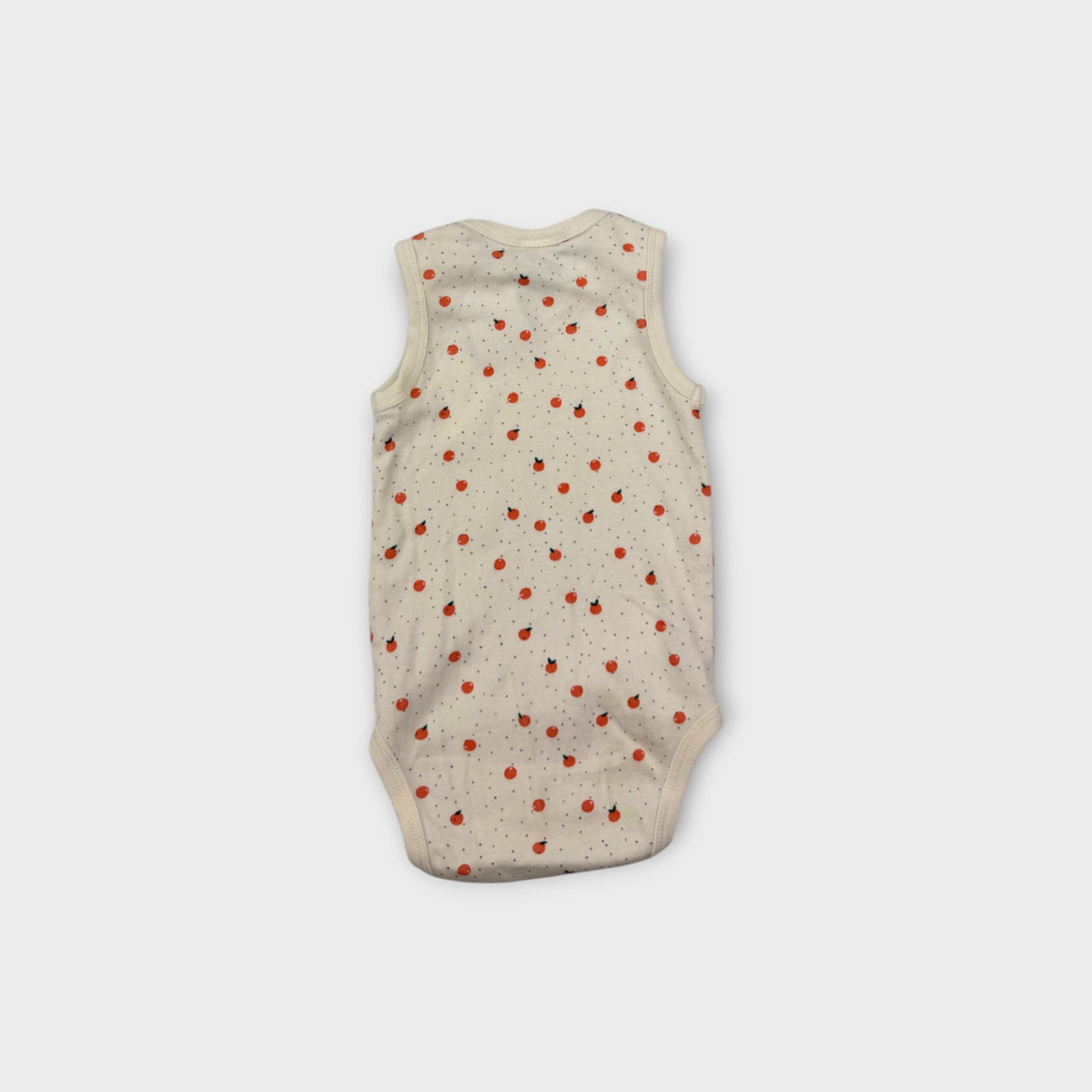 Nature Baby Orange Bodysuit, Size 00