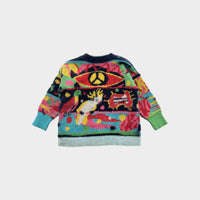 Halcyon Nights x Jenny Kee Knit Cardigan, Size 2