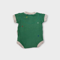 Halcyon Nights Green Bodysuit with Stars, Size 00