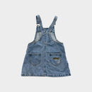 Embroidered Snoopy Pinafore Dress, Size 2-3