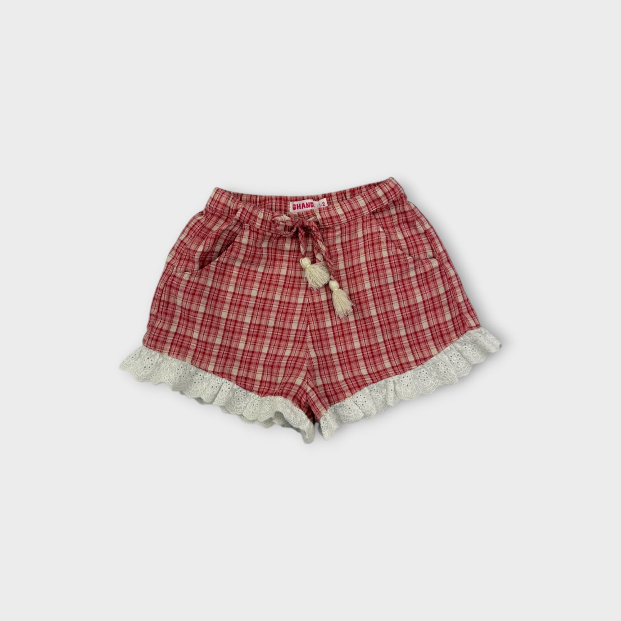 Ghanda Pink & Red Summer Set, Size 1