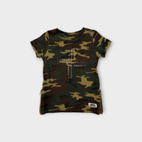 Lil Homme Camo T-Shirt, Size 1