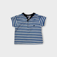 Petit Bateau Stripe Sailor T-Shirt, Size 00