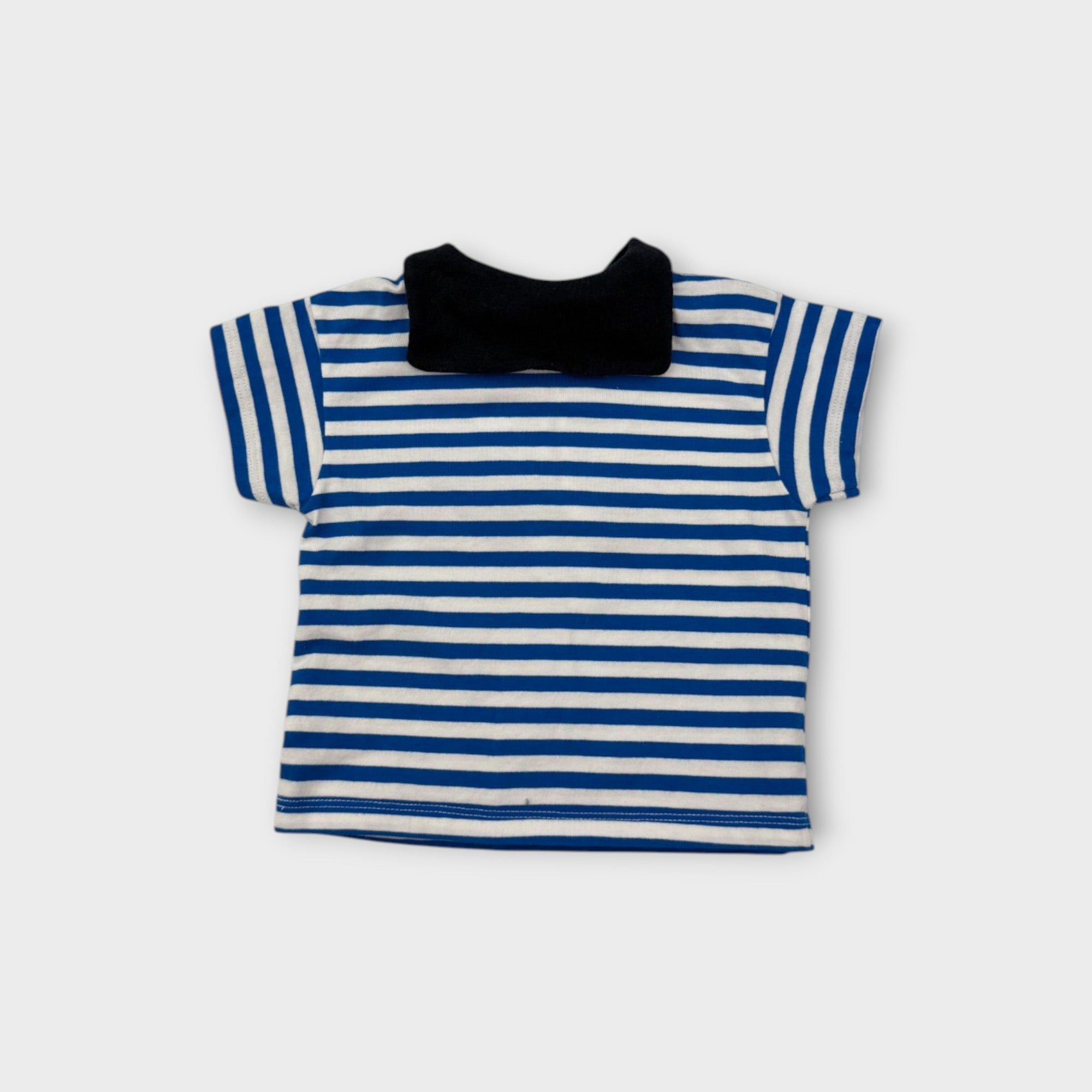 Petit Bateau Stripe Sailor T-Shirt, Size 00