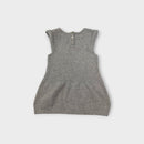 Fred Bare Grey & Red Knit Heart Dress, Size 1