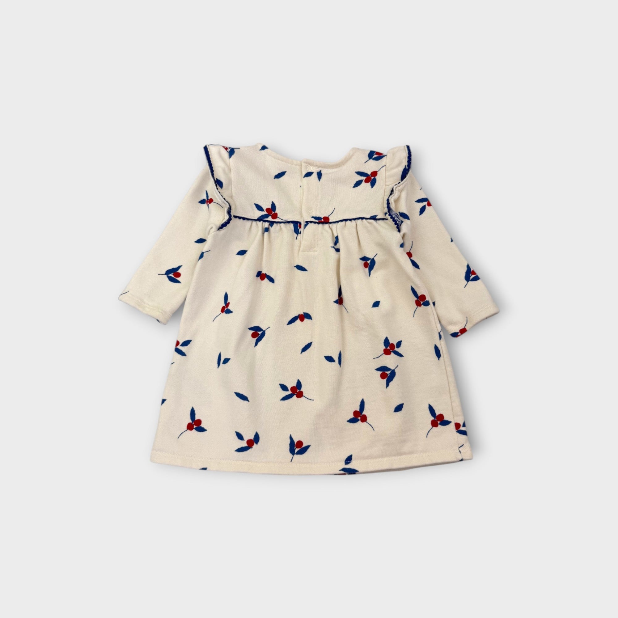 Petit Bateau Floral Dress, Size 1