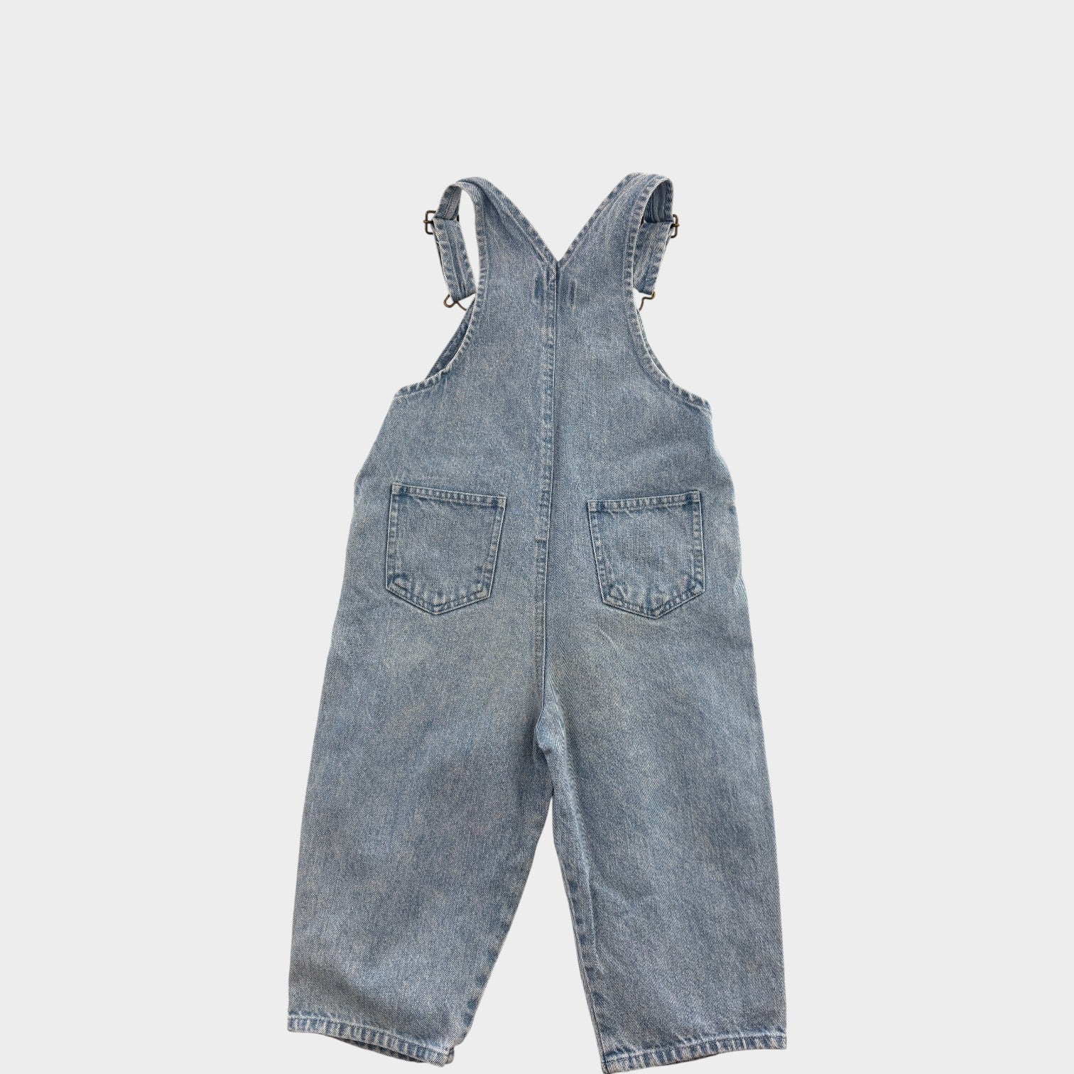 Goldie & Ace Acid Wash Overalls, Size 2