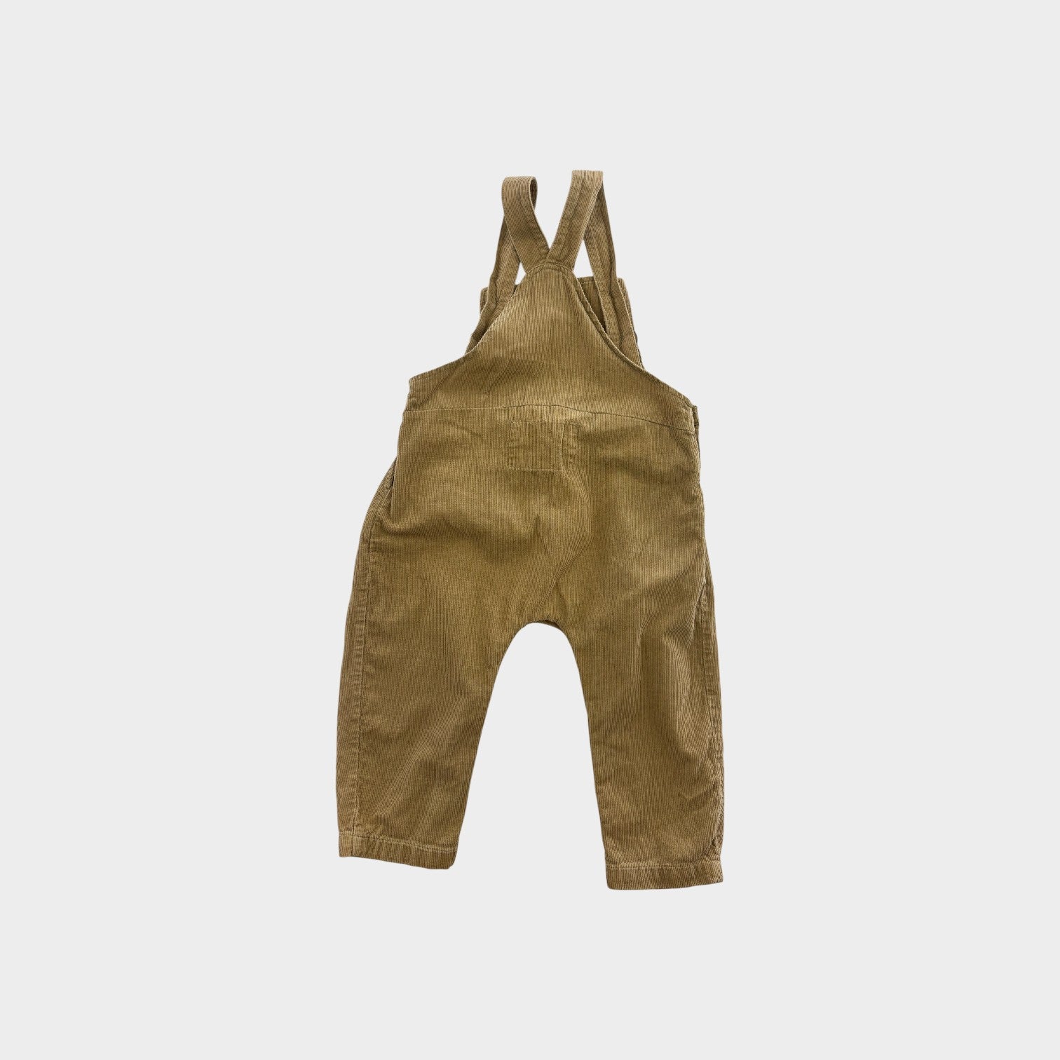 Halo & Horns Corduroy Overalls, Size 2