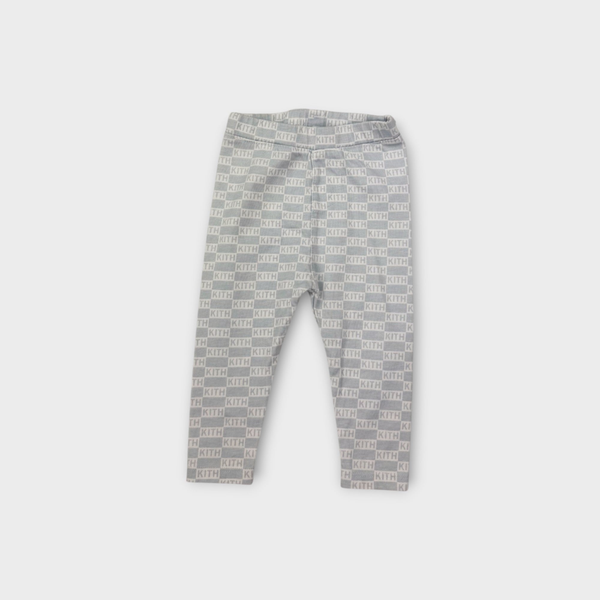 Kith Blue & White Logo Print Set, Size 0