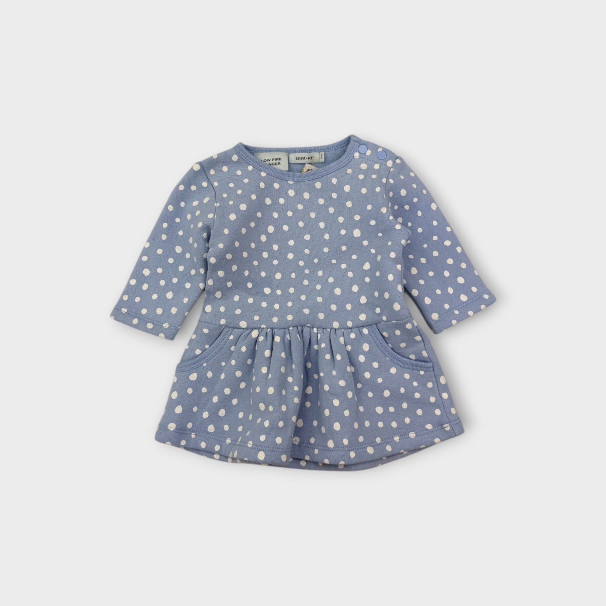 Goldie & Ace Spotty Jumper Dress, Size 000