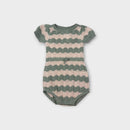 Jack & Milly Wavy Stripe Romper, Size 00