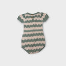 Jack & Milly Wavy Stripe Romper, Size 00