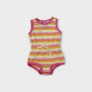 Fox & Finch Terry Stripe Romper, Size 00