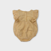Seed Heritage Muslin Stripe Romper, Size 00