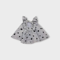 Country Road Blue Butterfly Print Dress, Size 000