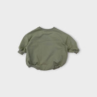Cinnamon Baby Sage Romper, Size 00