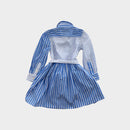 RL Striped Shirt Dress, Size 2