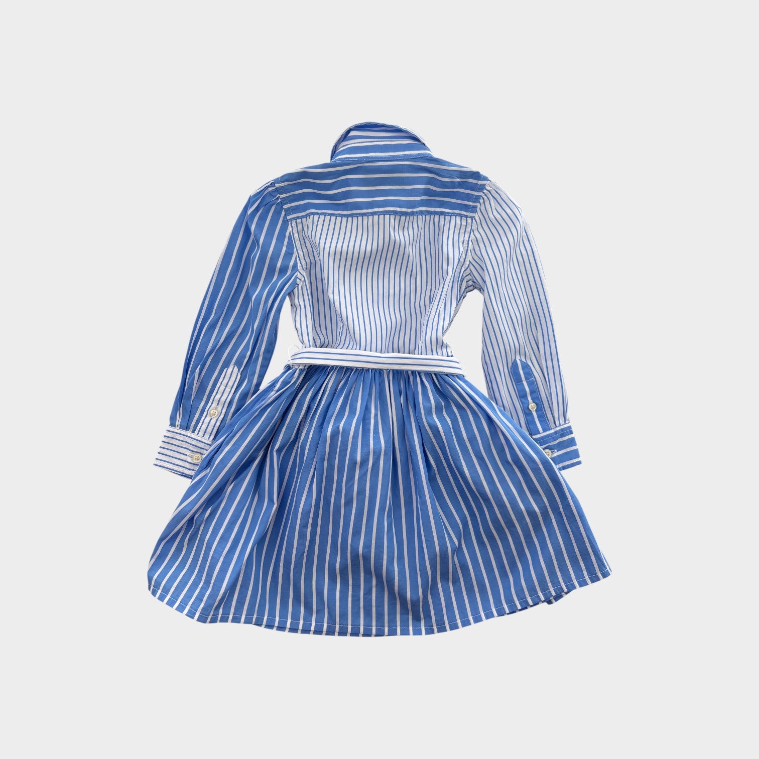 RL Striped Shirt Dress, Size 2