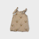 Wilson & Frenchy Teddy Bear Romper, Size 000