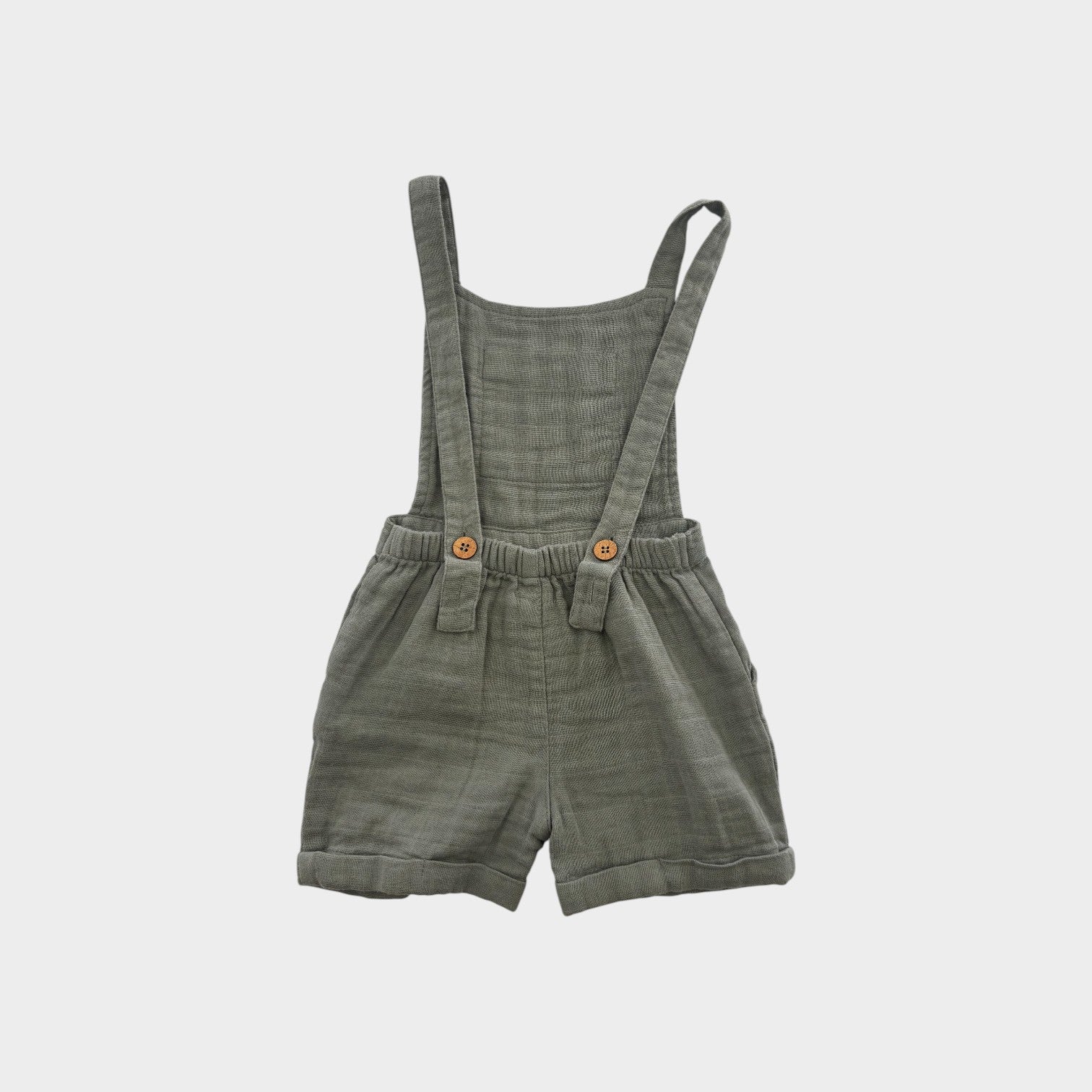 Jamie Kay Muslin Shortalls, Size 2