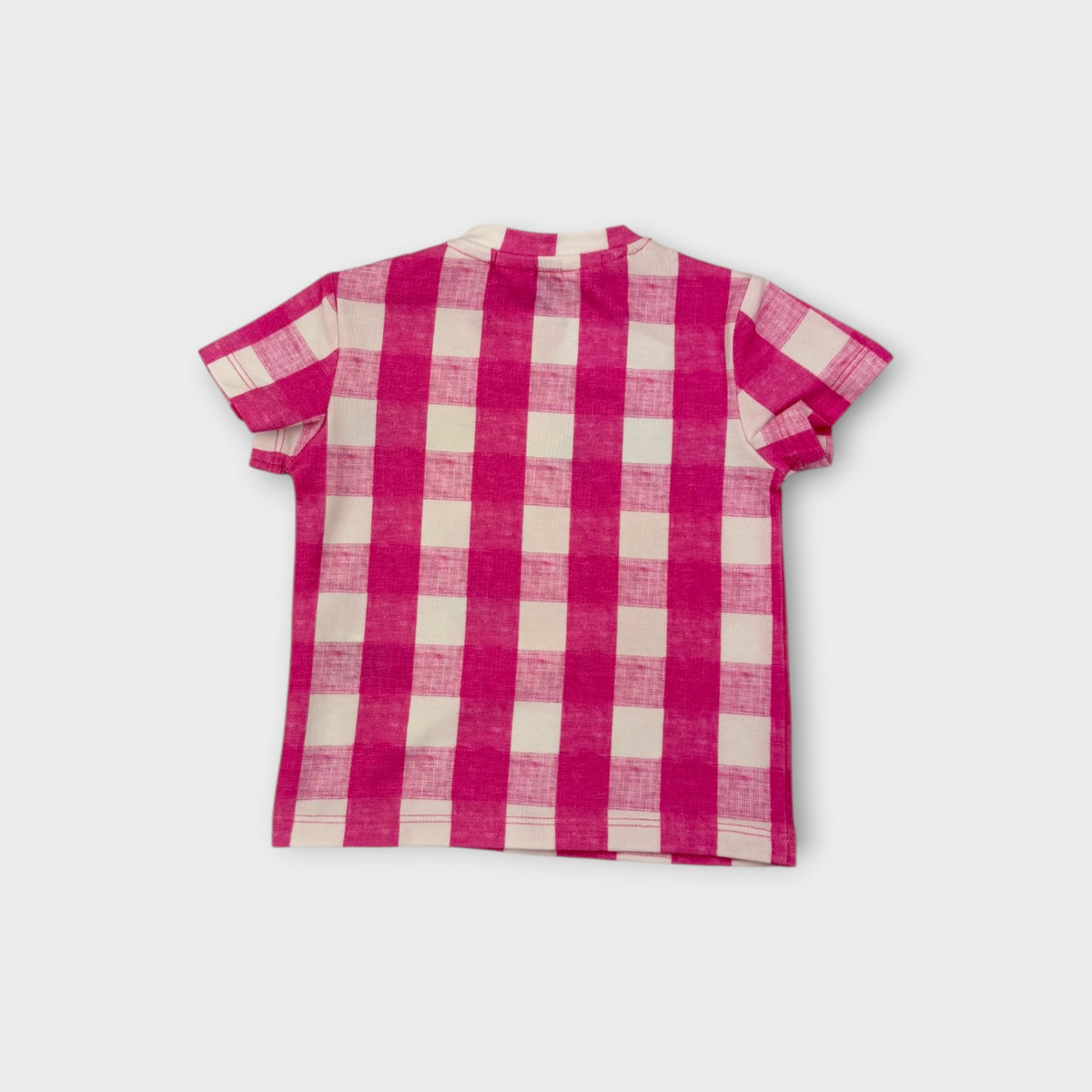 Gorman Gingham & Apple Print T-Shirt, Size 00