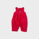 Retro OshKosh Pink Fleece Jumpsuit, Size 000