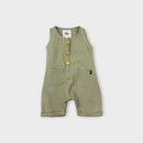 Olas Mini Seersucker Romper, Size 000