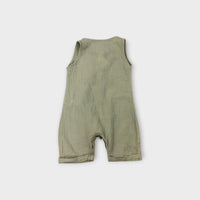 Olas Mini Seersucker Romper, Size 000