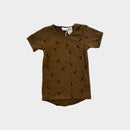 Jamie Kay Brown Moon & Star T-Shirt, Size 3