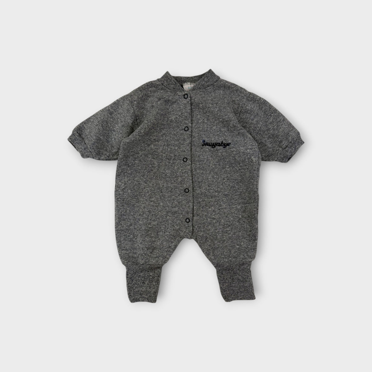 Vintage Snugabye Sweatsuit Onesie, Size 00