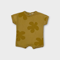 The Rest Flower Knit Romper, Size 000
