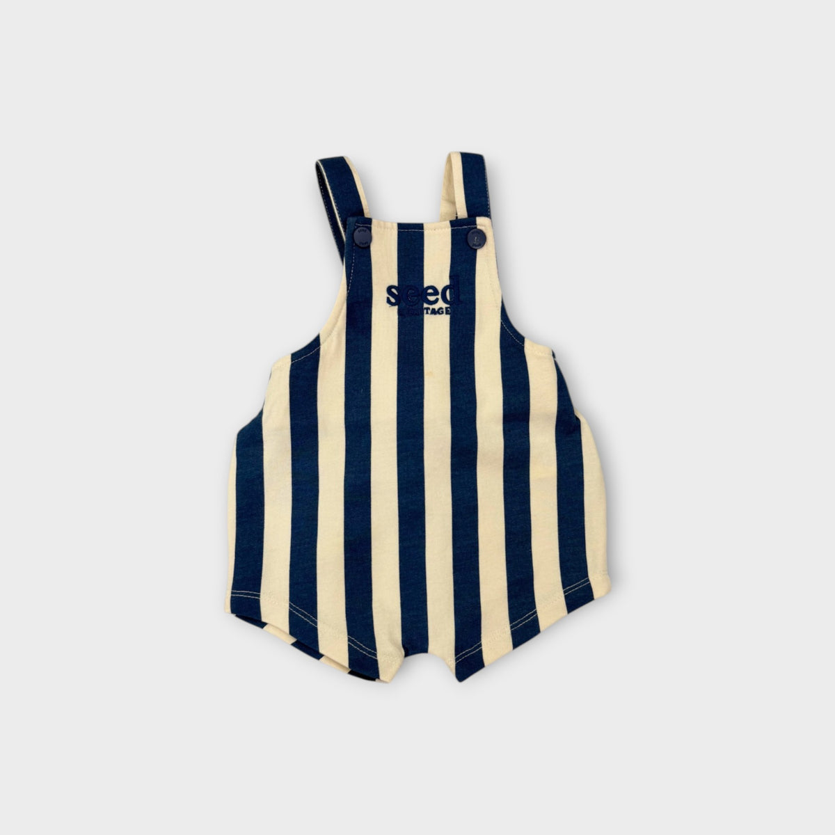 Seed Heritage Stripe Shortalls, Size 000