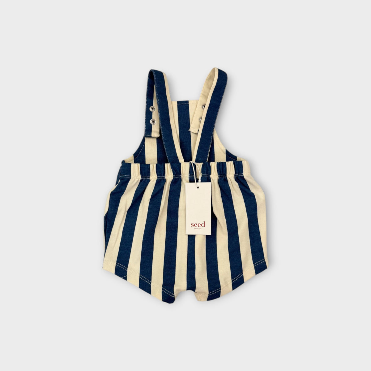 Seed Heritage Stripe Shortalls, Size 000