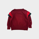 Bobo Choses Red Knit Jumper, Size 3