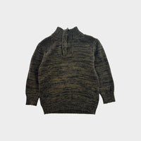 Green Marle Henley Jumper, Size 3