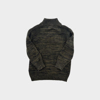 Green Marle Henley Jumper, Size 3