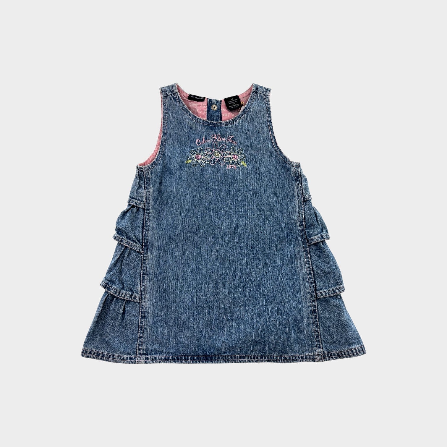 Vintage Denim CK Dress, Size 3