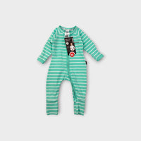 Bonds Aqua Stripe Wondersuit, Size 000