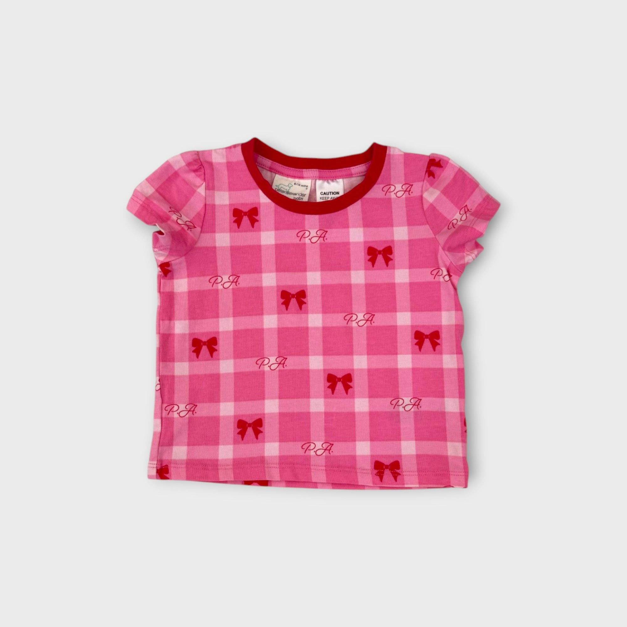 Peter Alexander Bow PJ Set, Size 0