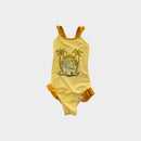 Billabong Yellow Swimsuit, Size 3