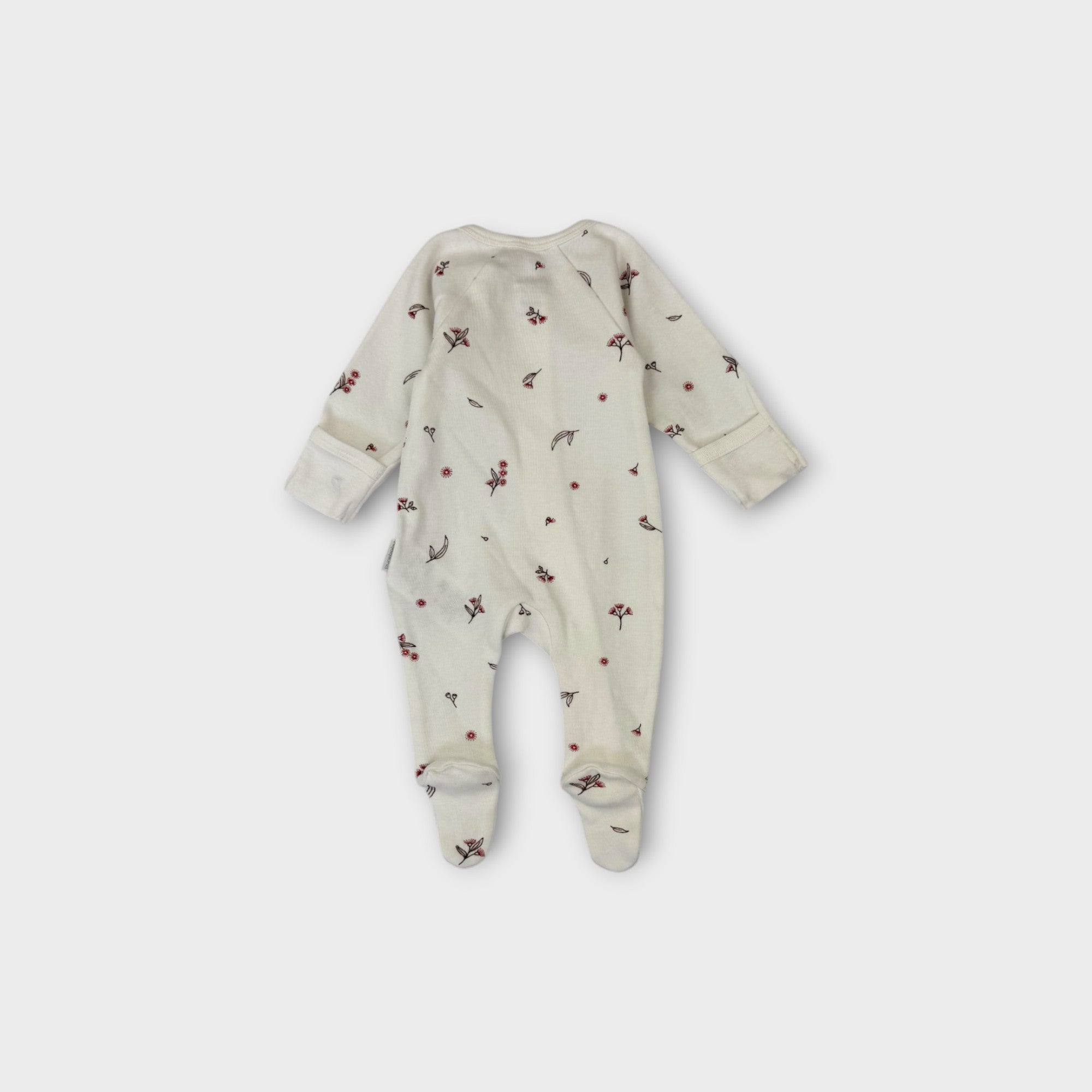 Purebaby Wattle Onesie, Size 00000