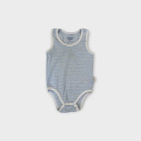 Purebaby Stripe Bodysuit, Size 0