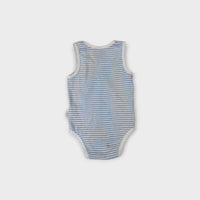Purebaby Stripe Bodysuit, Size 0