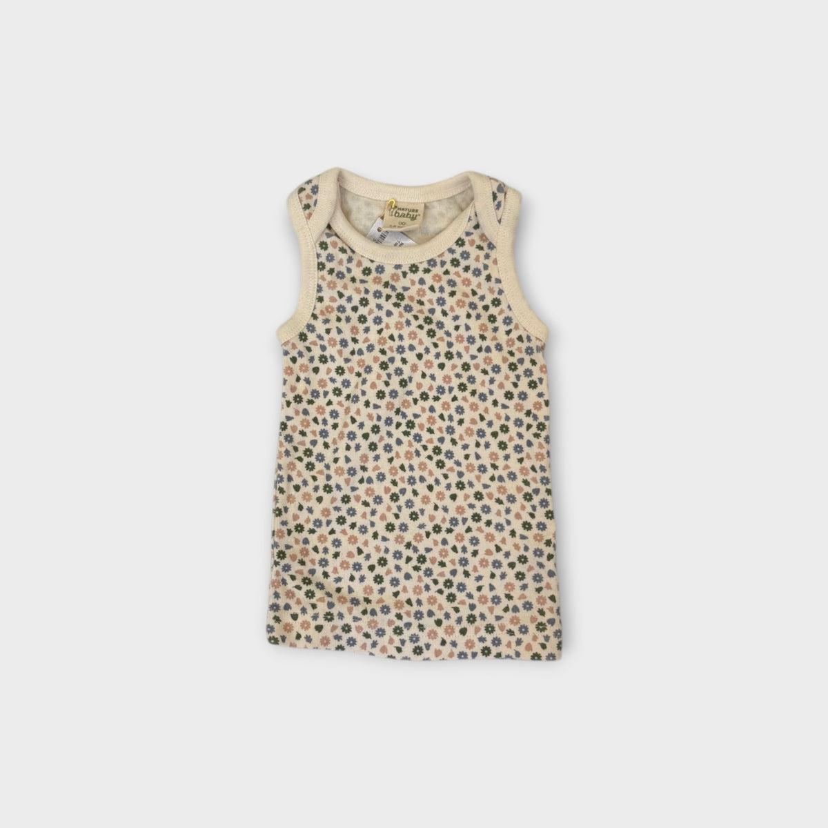 Nature Baby Floral Singlet, Size 00