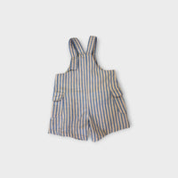 Purebaby Stripe Shortalls, Size 00