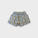 Purebaby Linen Gingham Shorts, Size 00